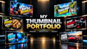 design high CTR ai and tech youtube thumbnails