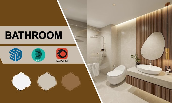 design a modern and functional bathroom space for your home