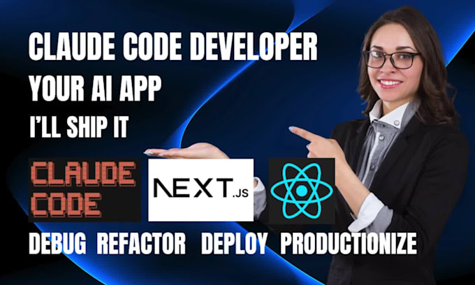 claude code app developer claude code expert react nextjs saas codebase fix apps