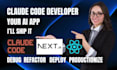 claude code app developer claude code expert react nextjs saas codebase fix apps