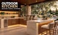 create 3d renders for outdoor kitchen cabinets and BBQ islands