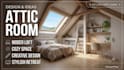 create photorealistic 3d interior render for attic conversion and loft space