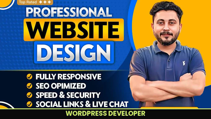 be your wordpress developer to design redesign or fix your website