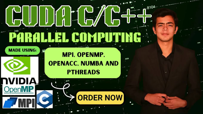 do parallel multithreading using cuda opencl openmp openacc in c cpp and python