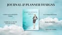 design covers and interiors for amazon kdp journal and planner