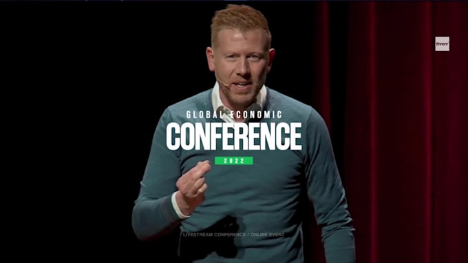 design a promo video for event and conference promoting