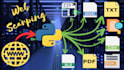 do data scarping,crawling and data extraction from any website