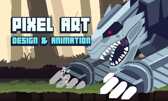 do pixel art and animation for you