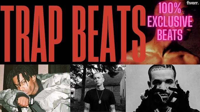 create billboard charting trap beats for you in 2 days