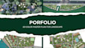 captivating 2d color master plan for landscape, villa design