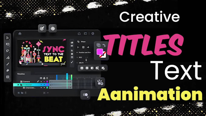 creat titles or text animation