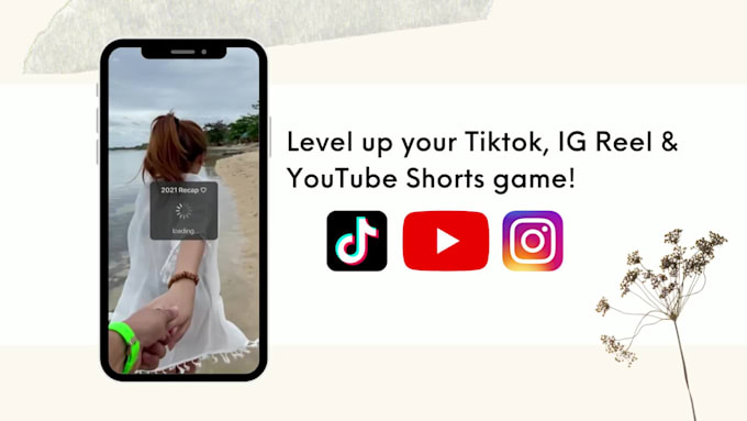 help you edit basic tiktok, ig reels and youtube shorts