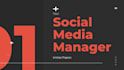 be your social media manager and promote your business