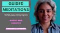 provide meditations, commercial rights, english or spanish, español