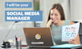 be your social media manager for facebook and instagram