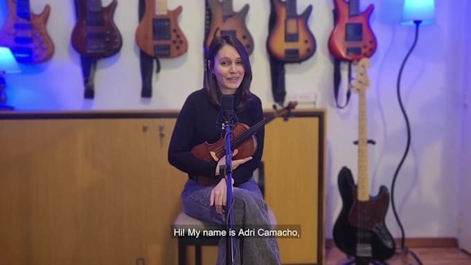 record professional violin track for your project