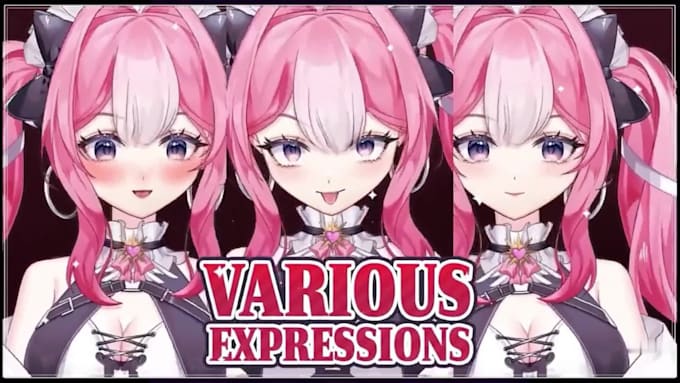draw and rig anime live2d vtuber 2d vtuber model 2d vtuber rigging