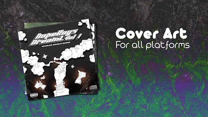 create custom spotify cover art with a unique artistic style