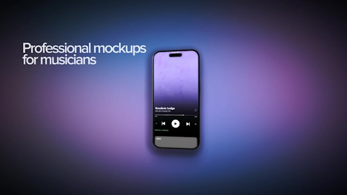 create professional music artwork mockups for bands and djs