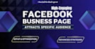 set up, design, and optimize facebook business pages