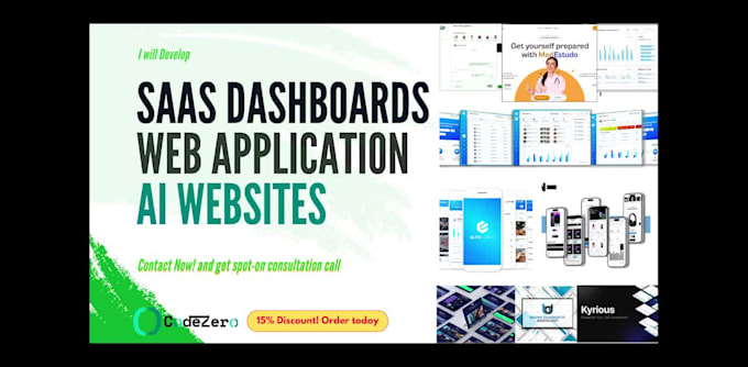 build custom web applications, dashboard, ai automations and saas