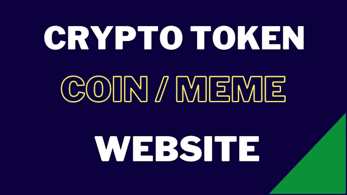 create a responsive crypto token, coin or meme website