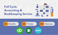 be your quickbooks bookkeeper and do clean up reconciliation