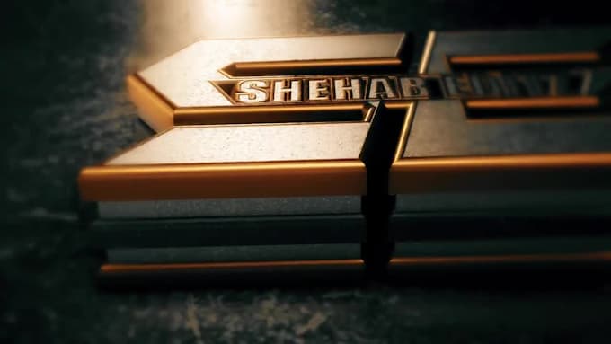 create 3d logo intro animation