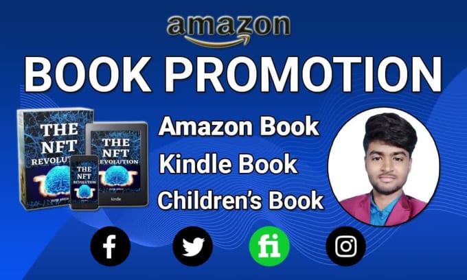 Hire a freelancer to do amazon book promotion, kindle book, and ebook marketing