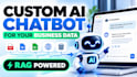 build a custom rag chatbot for pdfs, documents and business data