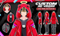 create 3d anime character models for vtuber, vroid, vrchat with rigging