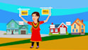 make 2d animation and charcter design  with walk cyclye