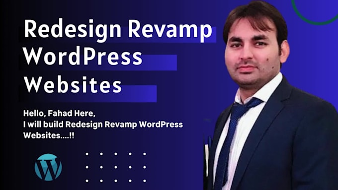 build wordpress website, design wordpress website, redesign wordpress website