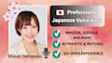 provide authentic japanese voiceover for your projects
