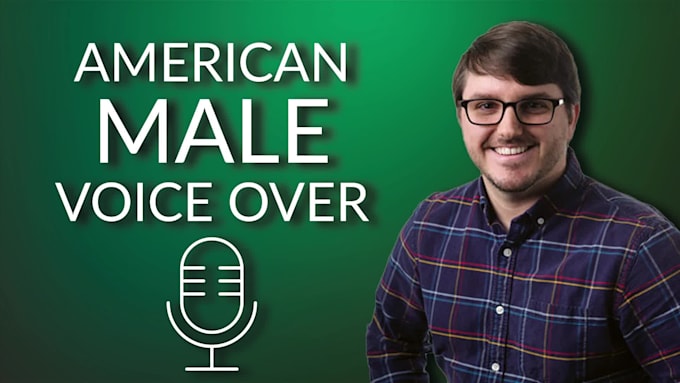record american male voice over