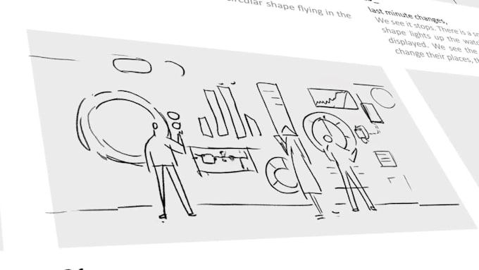 create a storyboard for an explainer video