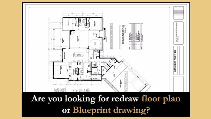 create architectural floor plans and blueprints in autocad and revit