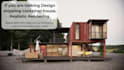 do shipping container house, modular house, 3d rendering