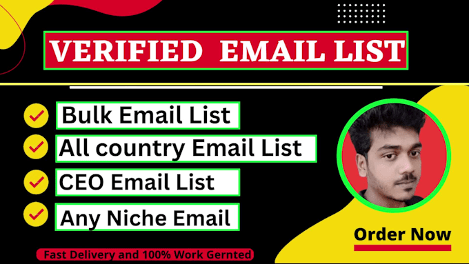 provide niche targeted email list building
