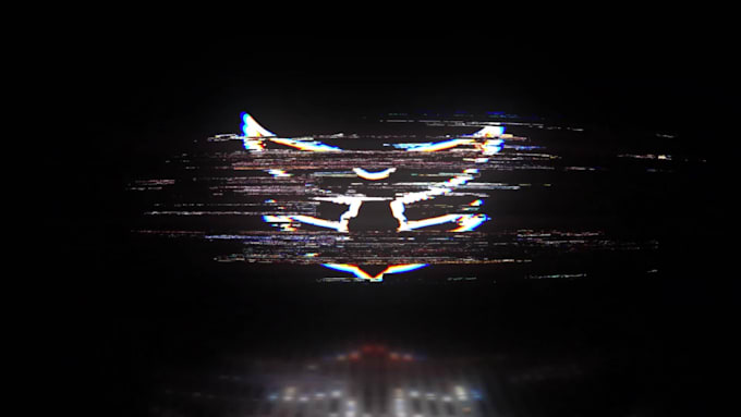 create up to 10 professional glitch logo animations