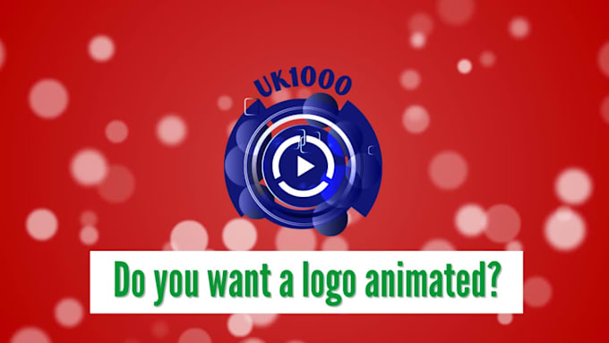 animate your 2d logo