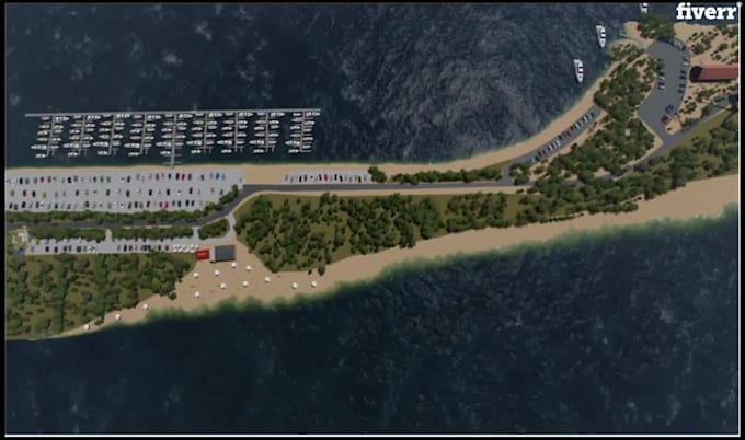 render architecture site plan , master plan landscape sites