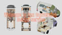design interior van conversion, caravan, rv, camper and rendering