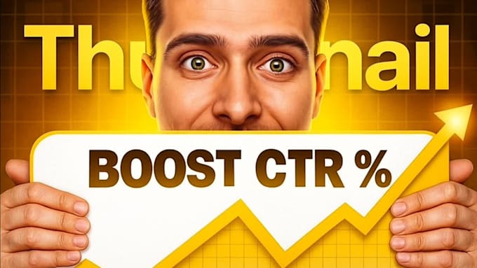 design a catchy youtube thumbnail