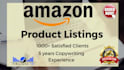 amazon listing copywriting, SEO titles, bullets, a plus content