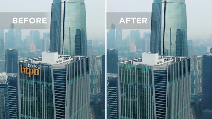 remove object from video, movie, or ads