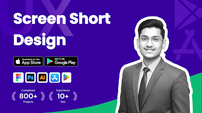 design conversion focus app store and play store screenshots