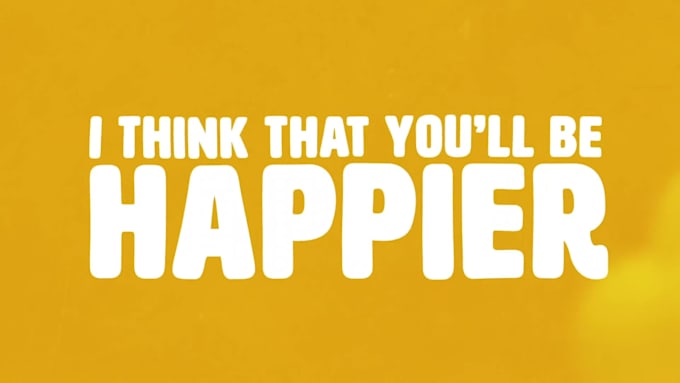 make an animated lyric video for your music