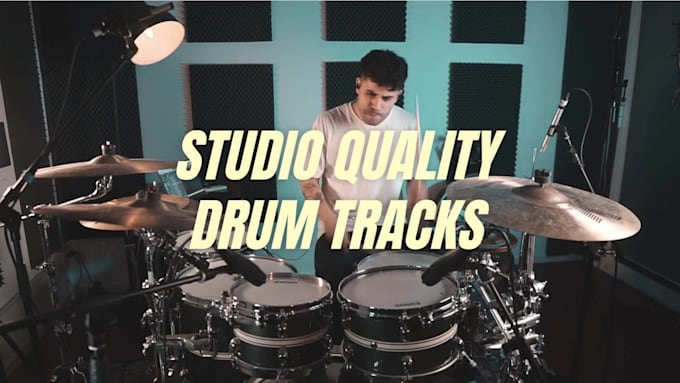 record professional punchy drums for your rock tracks