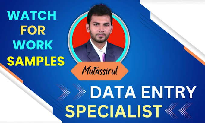 be your trusted data entry specialist